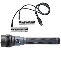 Streamlight 88132 Protac Hl 6 5 300Lumen 80 000Candela Rechargeable Flashlight With Y Usbc Cord And Wrist Lanyard Black