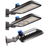 Lightdot 320W350X1W Led Led Parking Lot Light Adjustable Arm Mount Parking Lot Lighting 44800Lm Led Pole Lights Outdoor With P