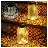 2 Pack Solar Lanterns Outdoor Waterproof Gifts For Women Mom Grandma Solar Lanterns With 2 Lighting Colors And Diamondpattern