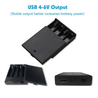 Neisouf Battery Pack For Led Neon Signs 5V Usb Battery Pack With Strong Adhesive Good For Use In Places Without Power