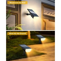 Solar Spot Lights Outdoor Waterproof 3 Lighting Modes Solar Landscape Lights For Outside Dusk To Dawn Ip65 Waterproof Outdoor