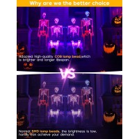 Ourleeme Outdoor Black Light Halloween Spotlight 12W Purple Spot Lights Outdoor Halloween Light Waterproof Led Blacklight Spot