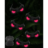 Halloween Decorations Flashing Peeping Eyes Spooky Animated Led Eyes Dark Activite Halloween Glowing Decorations Outdoor Ha