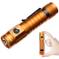 Pioocan S10Pro Led Flashlights High Powered 2500 Lumens Super Bright Tactical Flashlight Rechargeable 5 Modes Magnetic Waterp