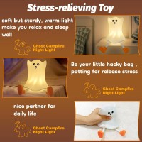 Halloween Ghost Night Light Cute Night Light Cute Silicone Adjustable Night Light With 3 Levels Of Brightness Suitable For Hall