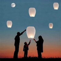 Paper Lanterns Have 16 Pack White Lanterns To Releasein Memory Chinese Lanterns Easy To Use Paper Lanterns Were The Highligh