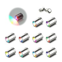 10 Pack Small Spotlight Battery Operated Led Lights Warm White Led Wireless Miniature Spot Light For Artwork Painting Jewelry S