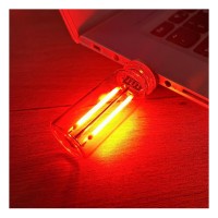 Retro Car Lamps Touch Control Usb Led Car Interior Atmosphere Lights Usb Automotive Interface Charging Night Lamps Mini Usb La