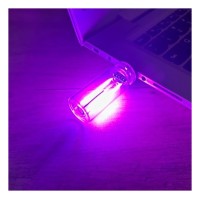 Retro Car Lamps Touch Control Usb Led Car Interior Atmosphere Lights Usb Automotive Interface Charging Night Lamps Mini Usb La