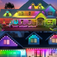 Smart Rainbow Led Permanent Outdoor Light Smartlight 2024 New Smart Permanent Outdoor Lights Eaves Led Lights Strip Waterpro