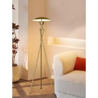 Lightdot Dimmable Floor Lamp For Living Room Tripod Floor Lamp Tall Standing Floor Lamp With Metal Shade Torchiere Led Floor L