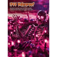 Purple Halloween Mini Lights 50 Count 13 Feet Incandescent Bulb Mini String Lights Connectable Halloween Lights For Haunted Ho