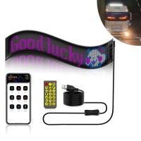 Colorful Eye Lamp Soft Screen For Car Windows Blazexel Devil Eyes Light For Cars Programmable Flexible Car Led Display Screen