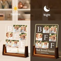 Best Friend Birthday Gifts For Women Friendship Gifts For Women Personalized Besties Gifts Acrylic Plaque With Led Night Light