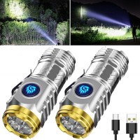 Threeeyed Monster Mini Flash Super Power Flashlight German Thumb Sized Flashlight 3 Eyed Monster Mini Flashlight Outdoor Sma