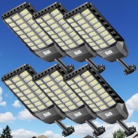 5000W Solar Street Light Commercial Solar Street Lights Outdoor Dusk To Dawn Solar Lights Outdoor With Motion Sensor And Remot