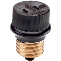 Pass Seymour 808Cc10 660W 125V Lampholder Adapter Brown