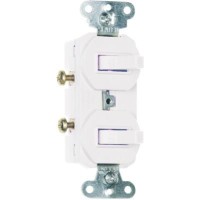 Pass Seymour 696Wgcc6 Single Pole 3 Way Switch 15A White