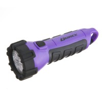 Dorcy 55 Lumen Floating Water Resistant Led Flashlight With Carabineer Clip Purple 412508