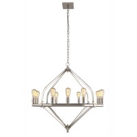 1472 Illumina Collection Pendant Lamp D39 H36 Lt12 Polished Nickel Finish