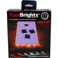 Brightz 9700428 Tossbrightz Bag Game Led Lighting Kit Red