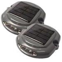 Dock Edge 96262F Docklite Solar Dock Deck Light Pack Of 2