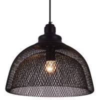 Warren Collection Pendant D135In H11In Lt1 Black Finish