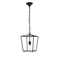 Maddox Collection Pendant D975 H145 Lt1 Black Finish