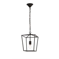 Maddox Collection Pendant D975 H145 Lt1 Black Finish