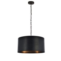 Miro Collection Pendant D20 H1175 Lt3 Vintage Black Finish