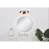 Serif 3 Light Black Wall Sconce