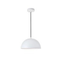 Forte 1 Light White Pendant