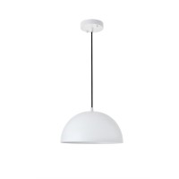 Forte 1 Light White Pendant