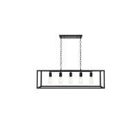 Resolute 5 Light Black Pendant