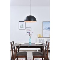 Forte 1 Light Black Pendant