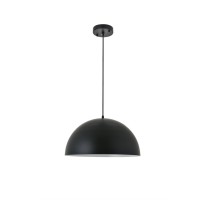 Forte 1 Light Black Pendant