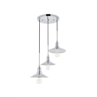 Etude 3 Light Chrome Pendant