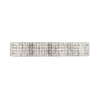 Ollie 4 Light Chrome And Clear Crystals Wall Sconce