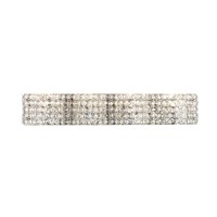 Ollie 4 Light Chrome And Clear Crystals Wall Sconce