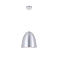 Circa 1 Light Burnished Nickel Pendant