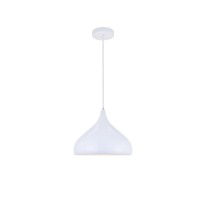 Circa 1 Light White Pendant