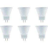 Dimmable 3 W Led Mr11 Light Bulb 3000K Pack Of 6