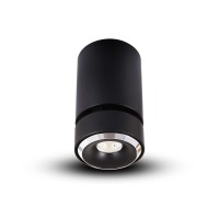 Led Surface Mounted Adjustable Downlight Stock Item Beam Angle 36 Black