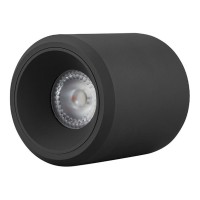 Round Led Surface Mounted Downlight Stock Item Beam Angle 33 Black