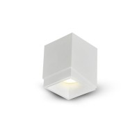 Square Led Surface Mounted Downlight Stock Item Beam Angle 33 White