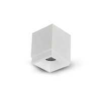 Square Led Surface Mounted Downlight Stock Item Beam Angle 33 White