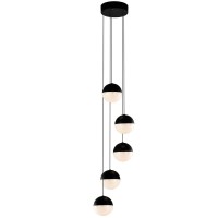 5Light Pendant Lighting Height Adjustable Integrated Led Chandelier