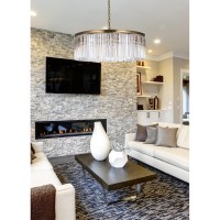 Sydney 435 Inch Round Crystal Chandelier In Satin Gold