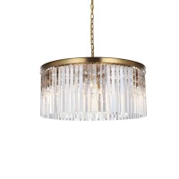 Sydney 315 Inch Round Crystal Chandelier In Satin Gold