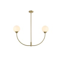 Nyomi 36 Inch Chandelier In Satin Gold